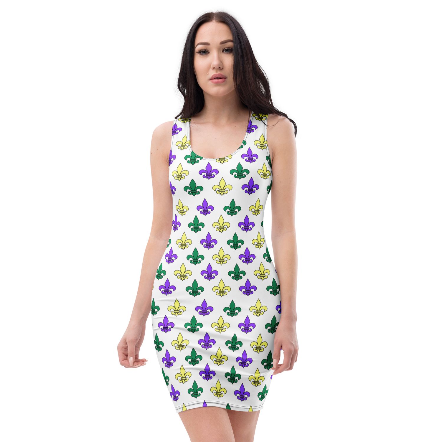 Mardi Gras Scatter Dress