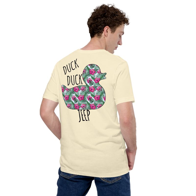 Tropical Duck Unisex t-shirt 