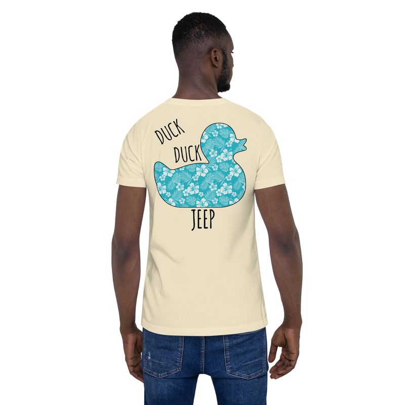 Floral Duck Unisex t-shirt