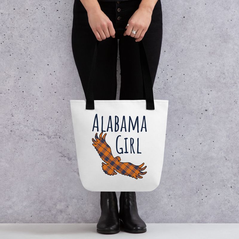 Alabama Girl (Eagle) Tote bag