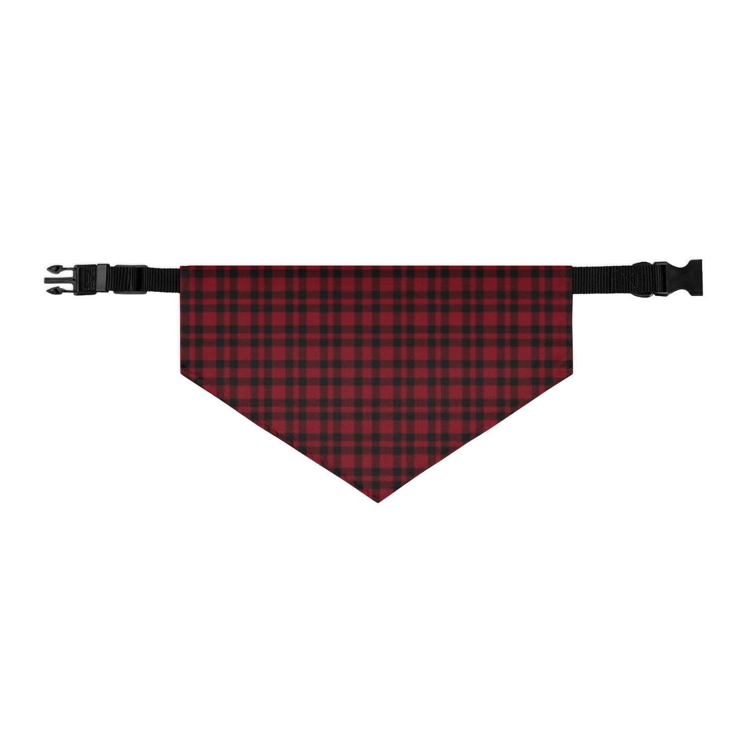 Garnet and Black Pet bandana collar