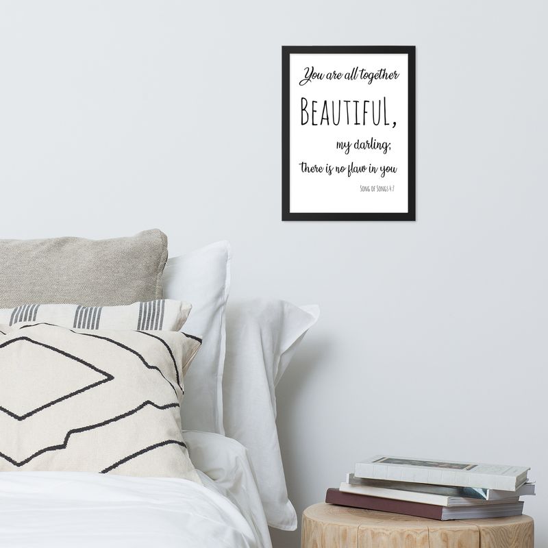 Beautiful Framed poster