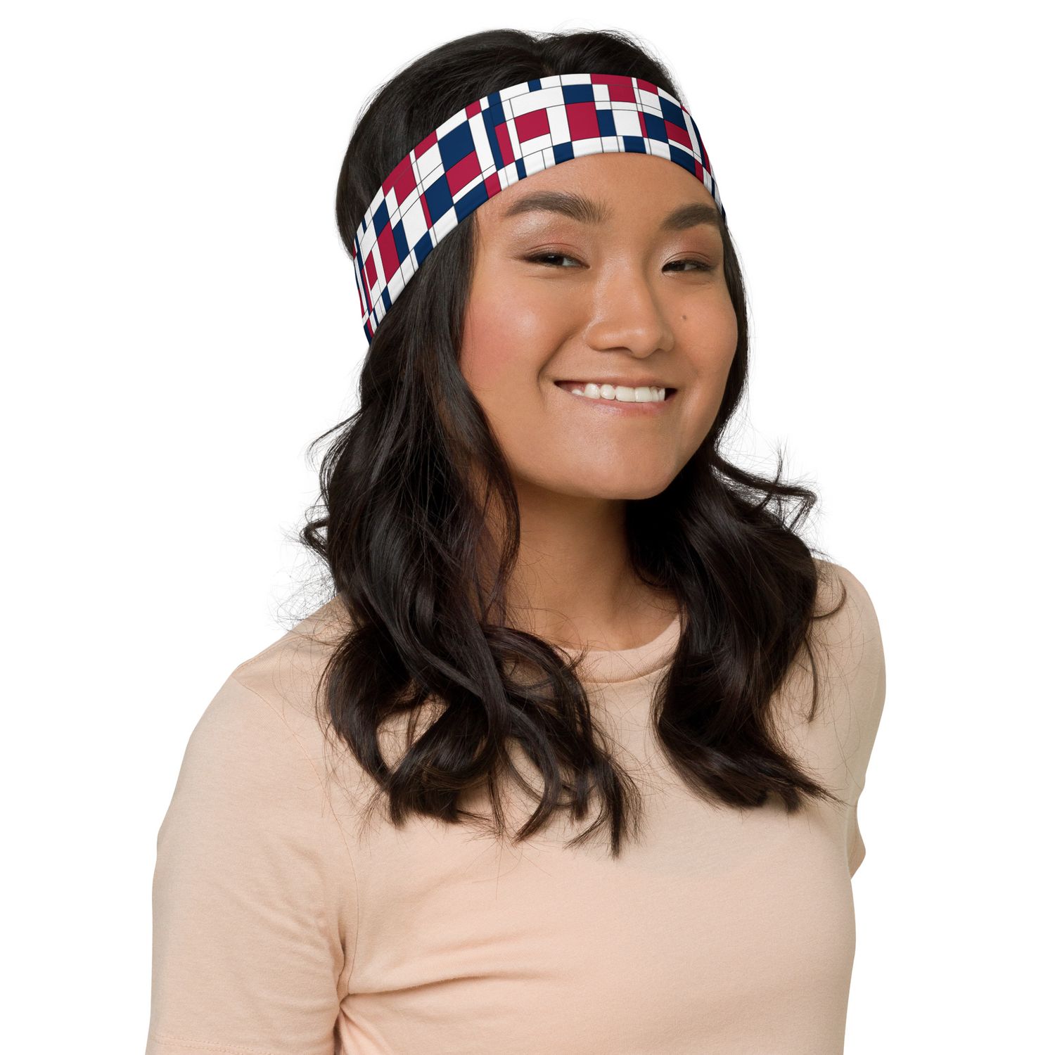 Mondrian-Inspired USA Headband