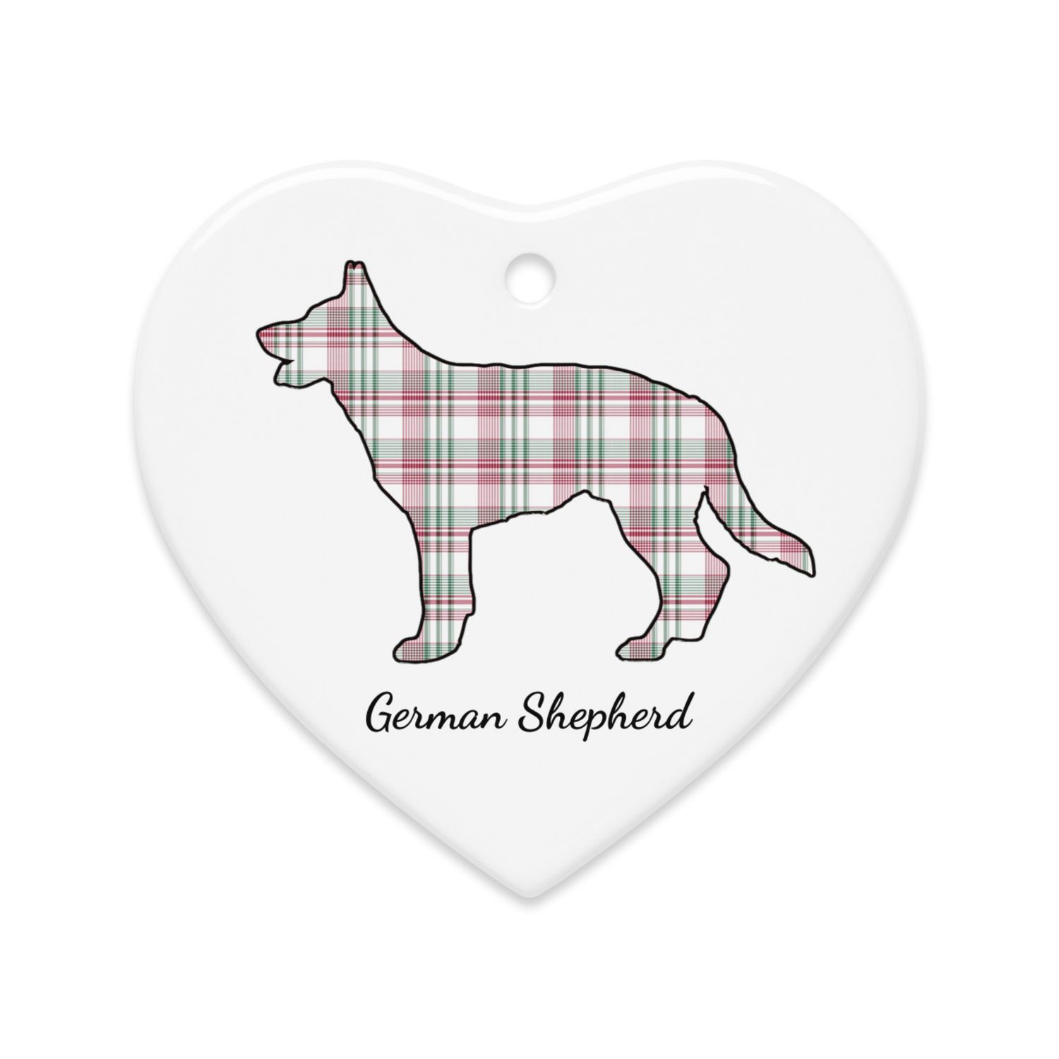 Shepherd Double-sided ceramic ornaments