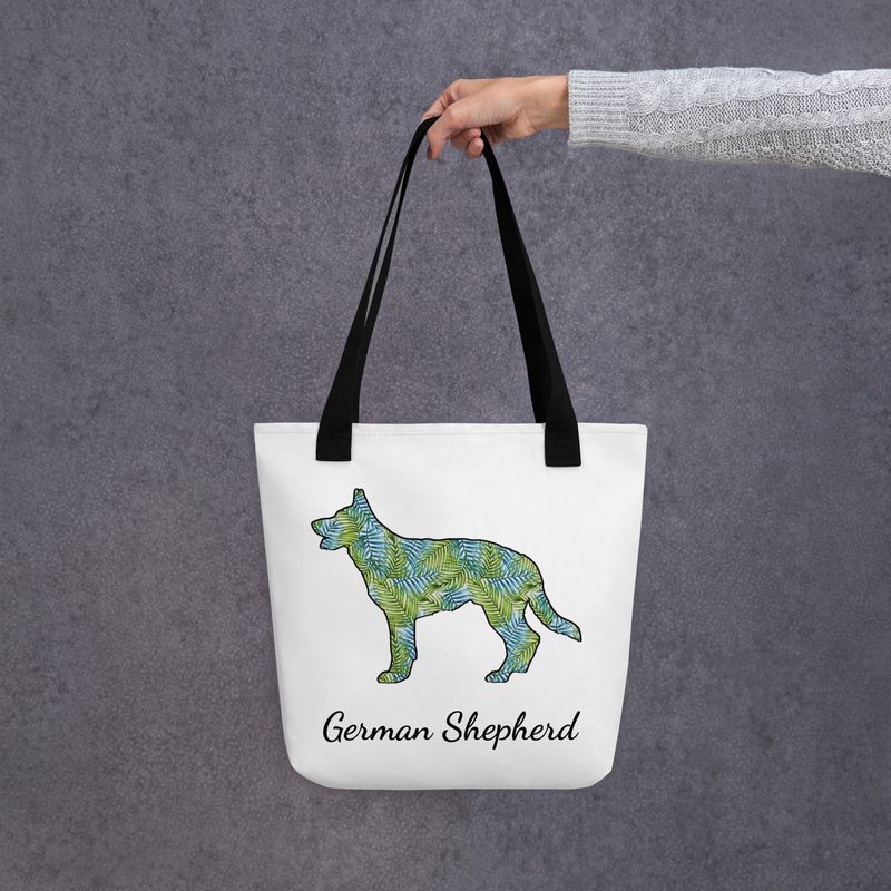 Shepherd Mom Tropical Tote bag