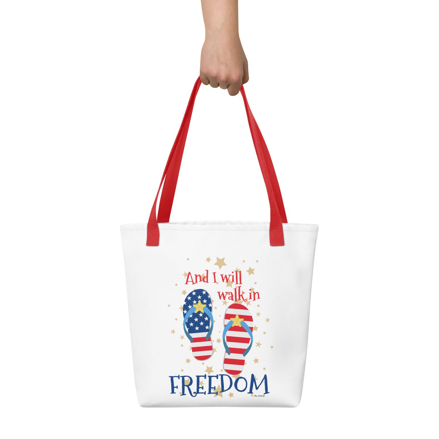 Freedom Flip-Flops Tote bag