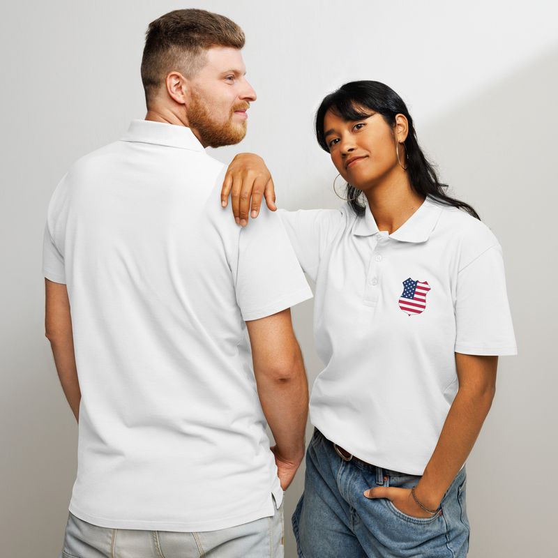 Police Shield Unisex polo shirt