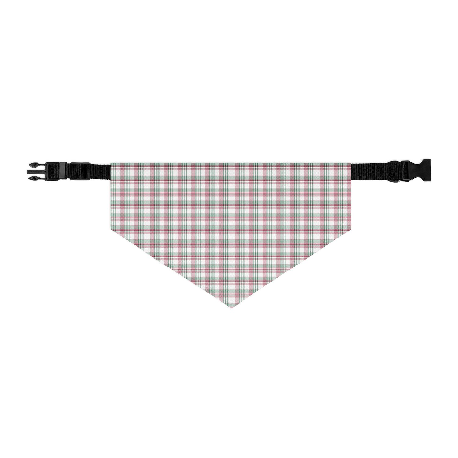 Christmas Plaid Pet bandana collar