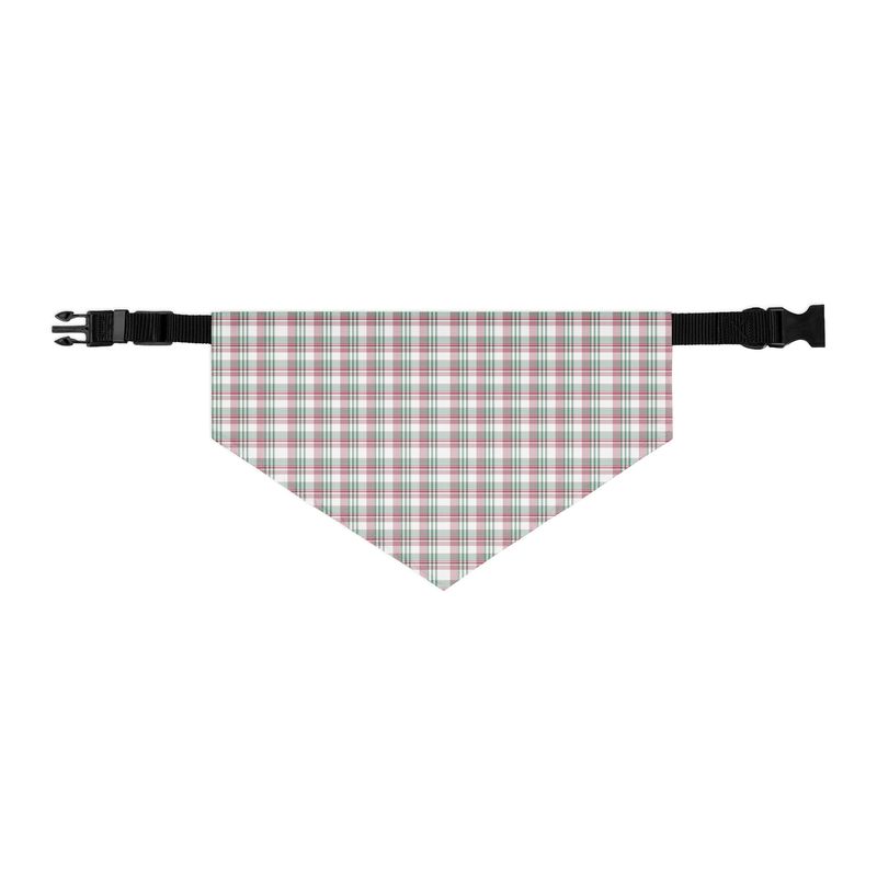 Christmas Plaid Pet bandana collar