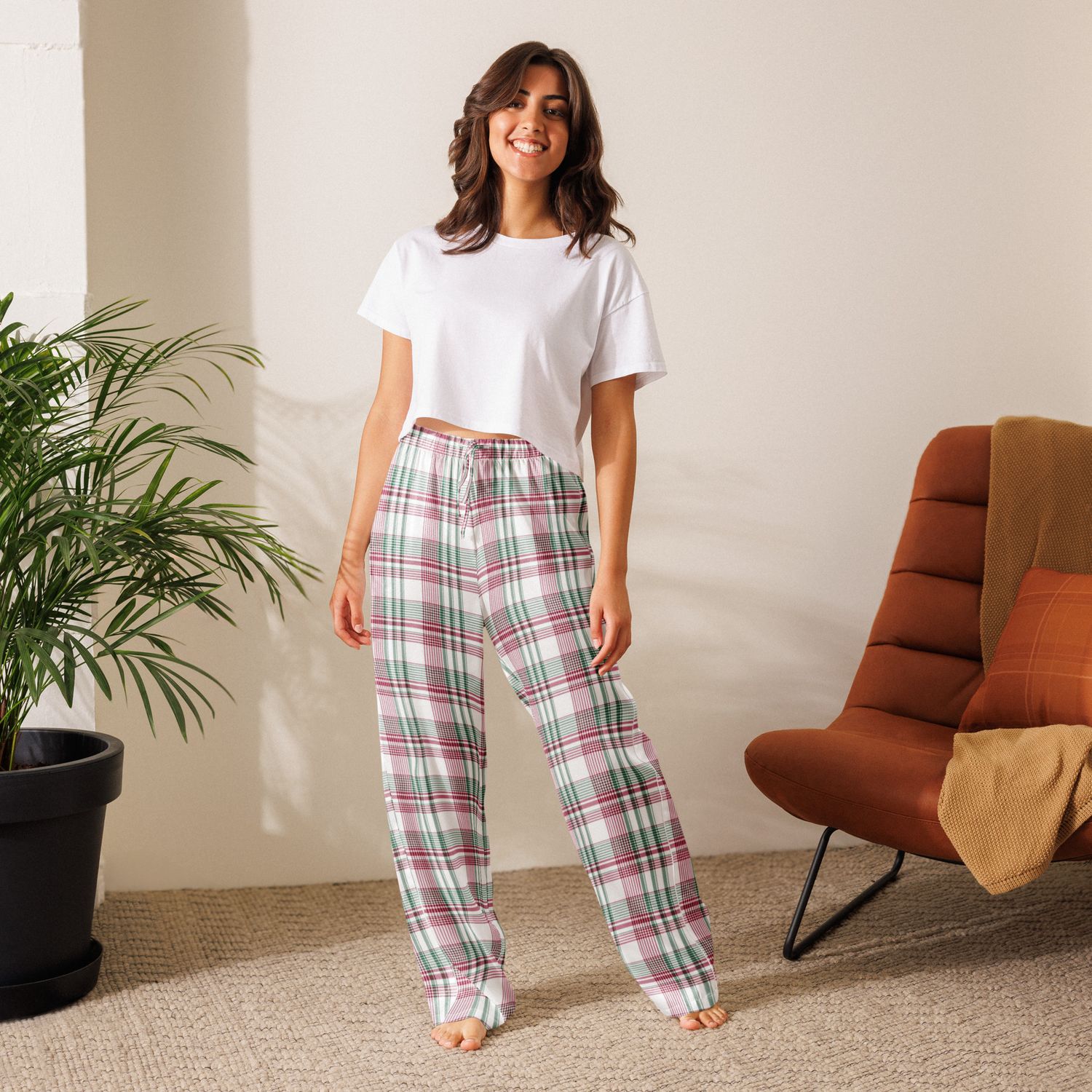 Christmas Plaid Women’s pajama pants