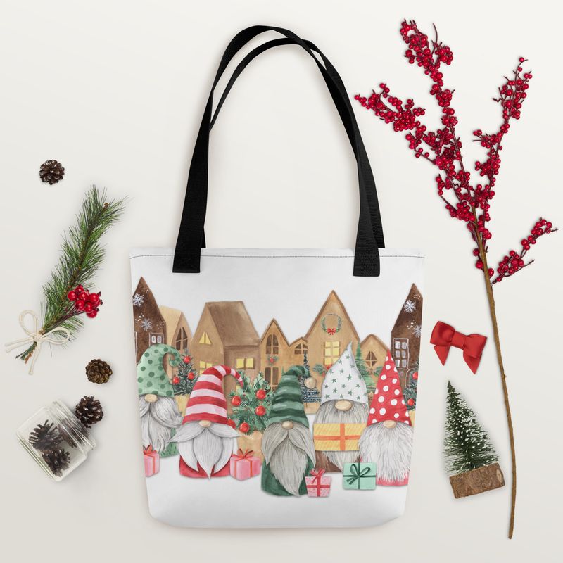 Gnome for Christmas Tote bag
