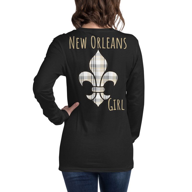 New Orleans Girl Light Long Sleeve Tee