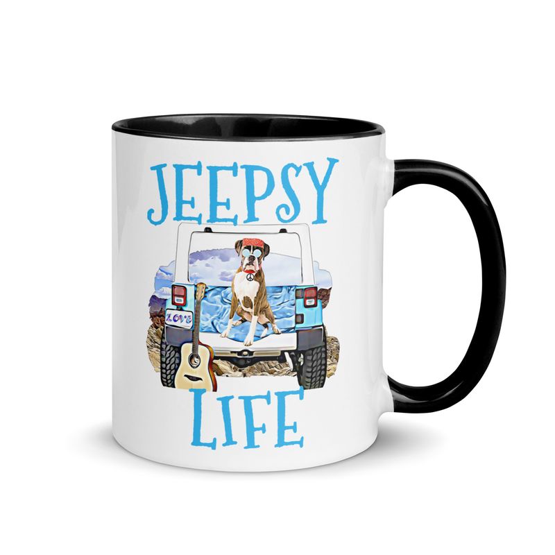 JEEPSY Boxer Mug with Color Inside