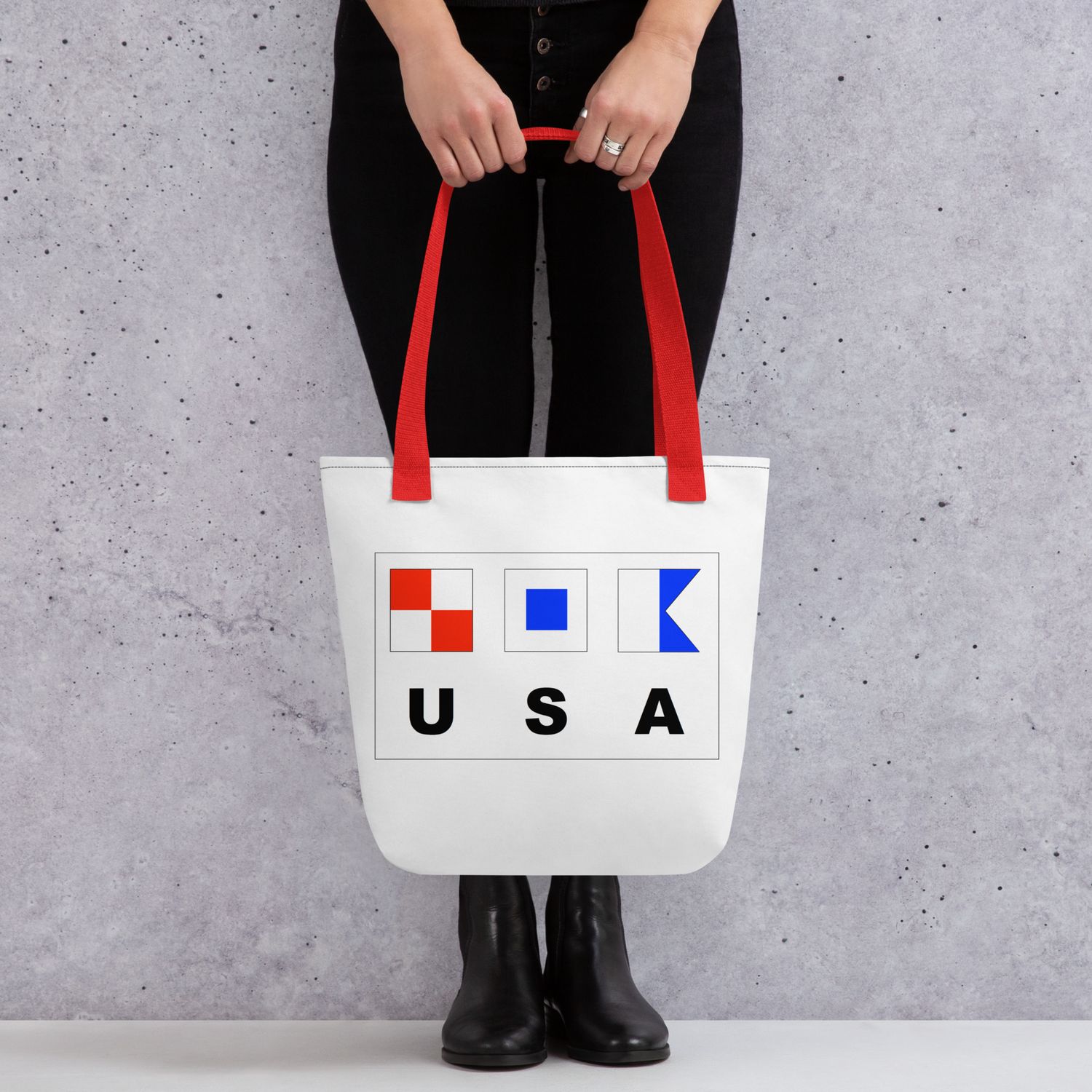 USA Nautical Tote bag