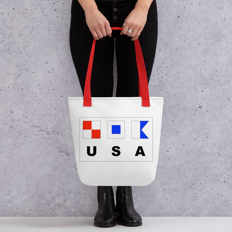 USA Nautical Tote bag