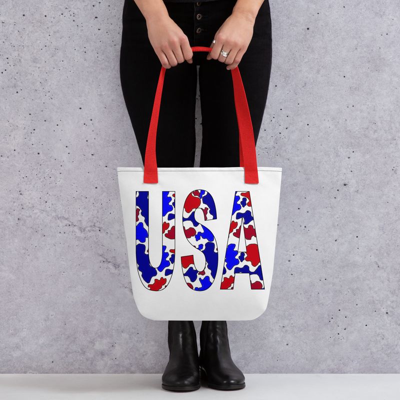 USA Camo Tote bag