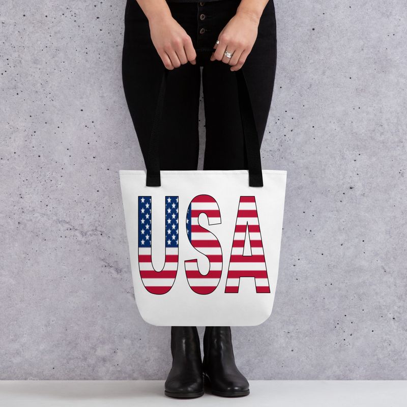 USA Flag Tote bag