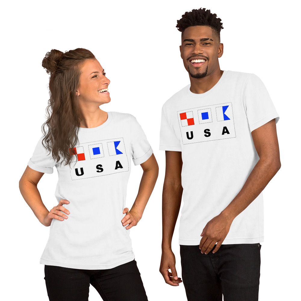USA Nautical Unisex t-shirt