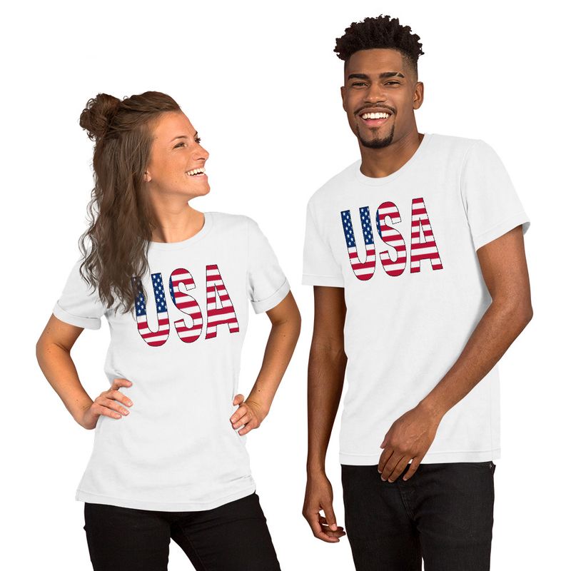 USA Flag Unisex t-shirt