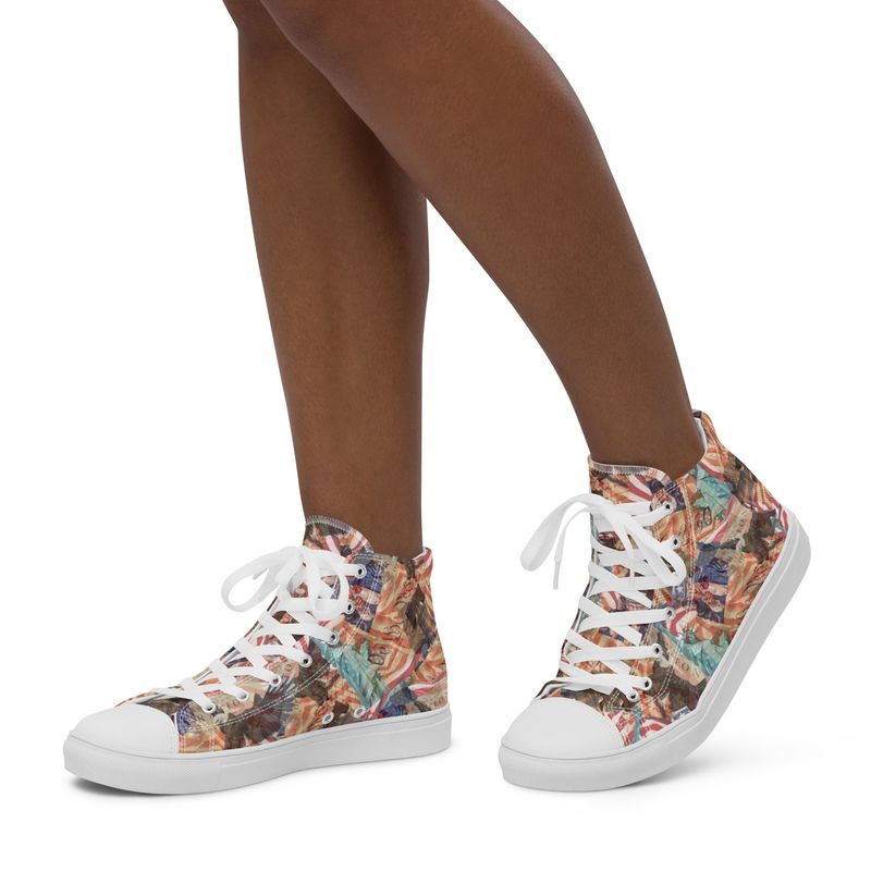 American Icons Women’s high top canvas shoes