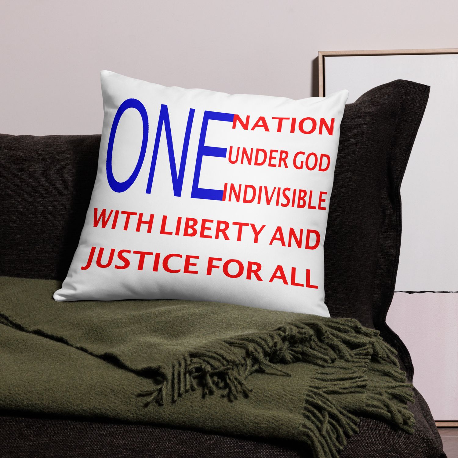 One Nation Basic Pillow