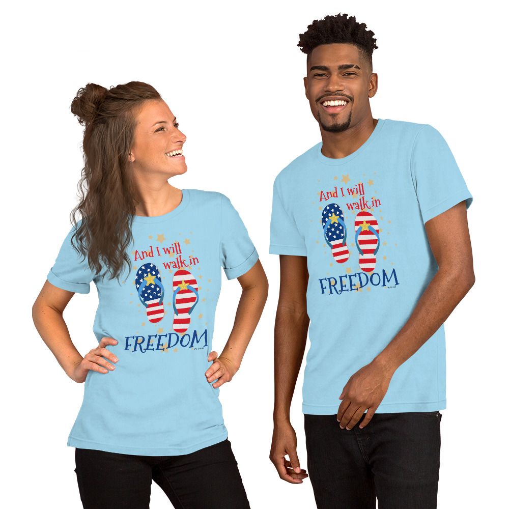 Freedom Flip-Flops Unisex t-shirt