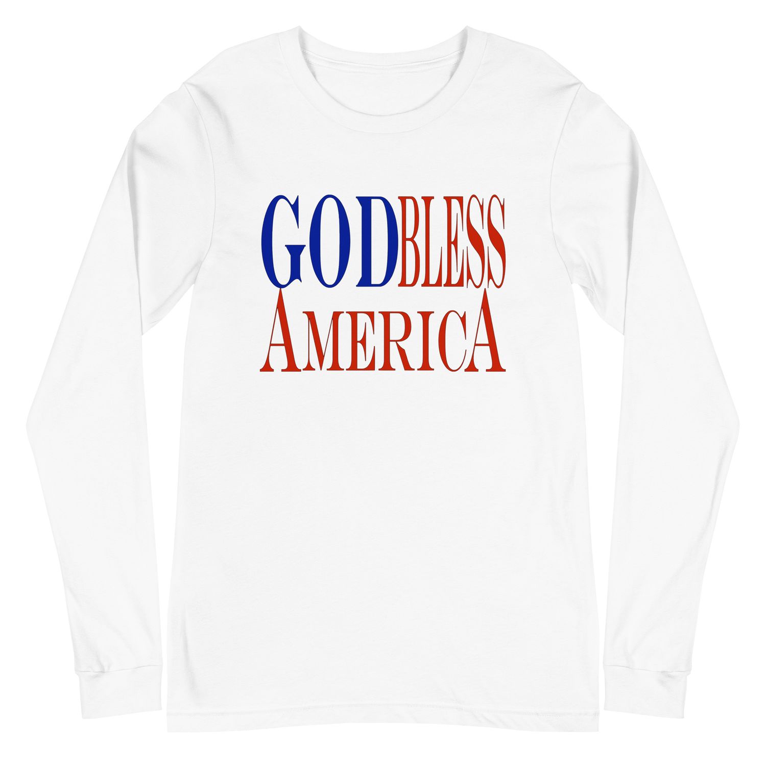 God Bless Unisex Long Sleeve Tee