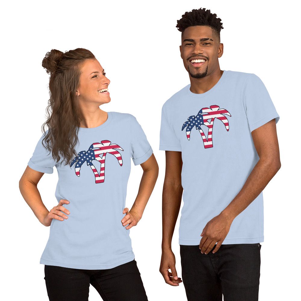 USA Palm Unisex t-shirt