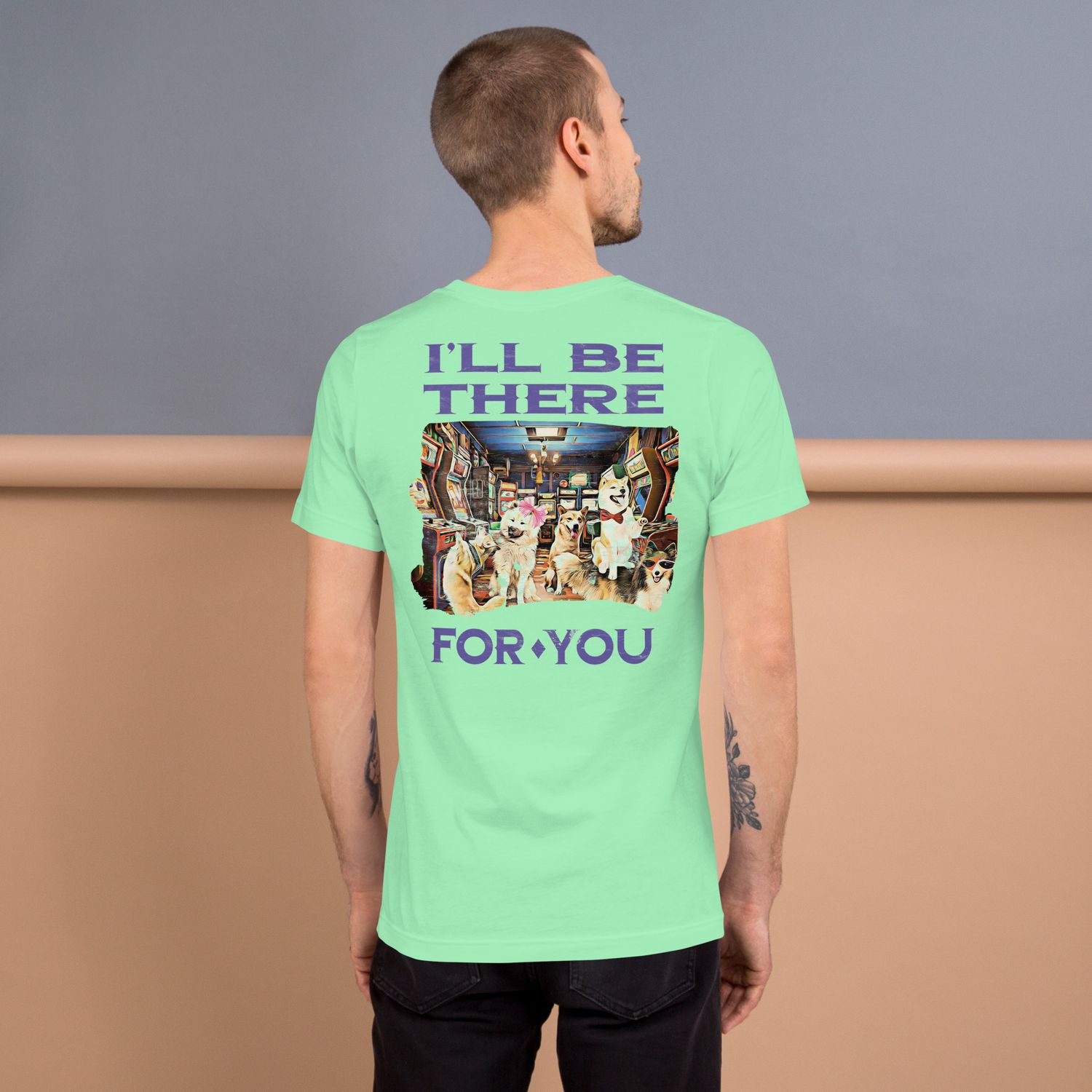 There for you Distressed Unisex t-shirt