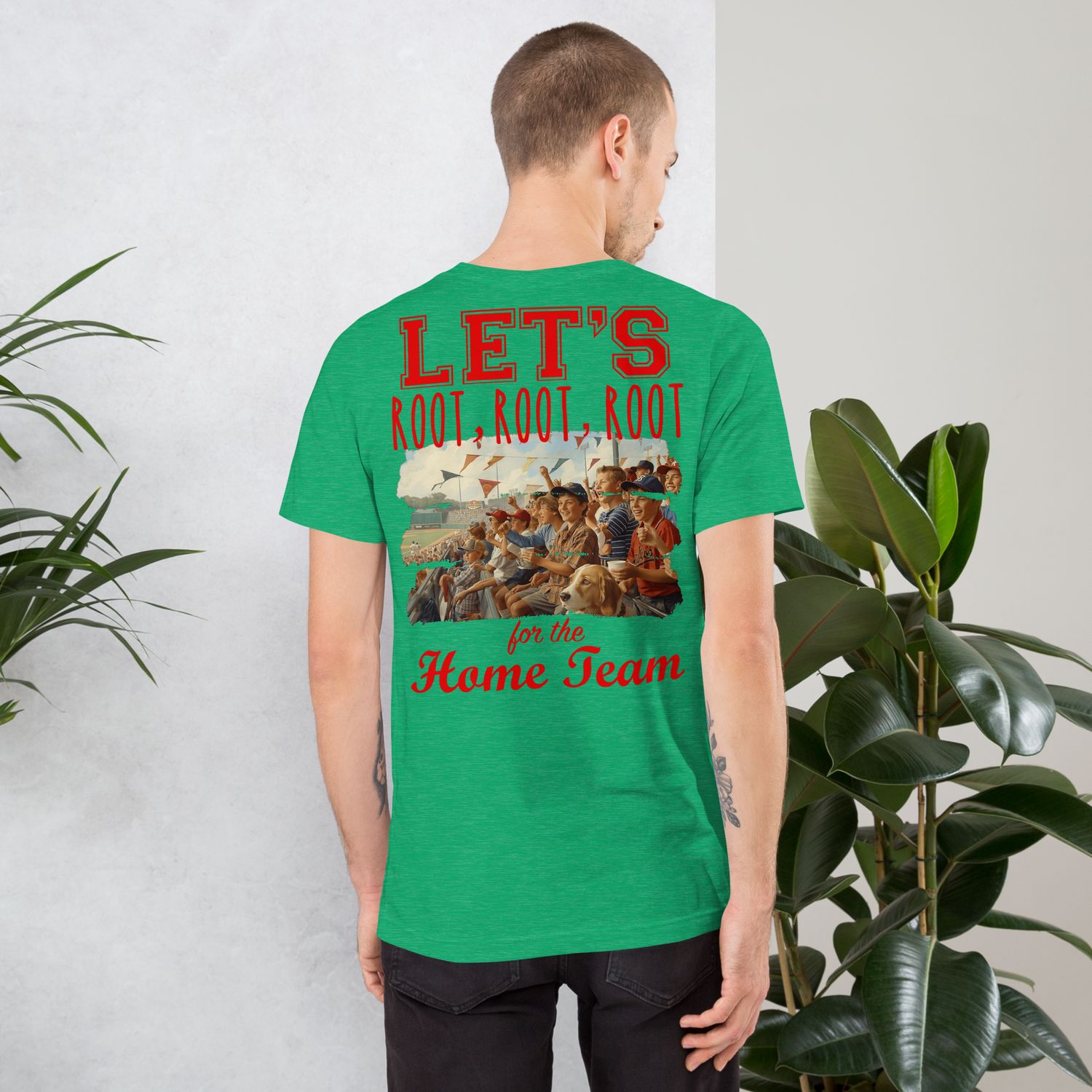 Root, Root, Root Unisex t-shirt