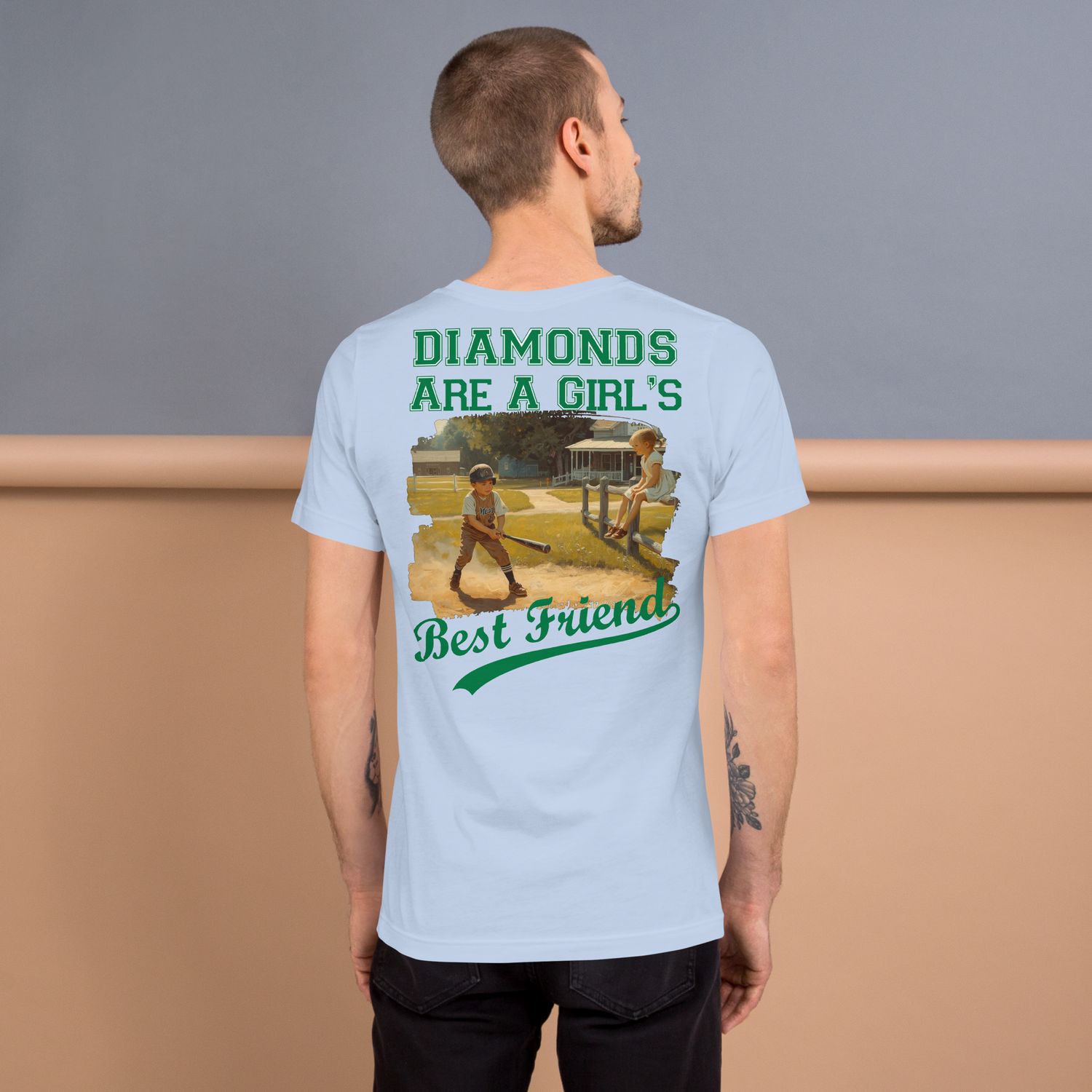Diamonds (Boy Player) Unisex t-shirt
