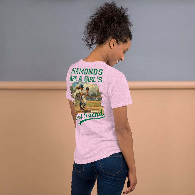 Diamonds (Girl Player) Unisex t-shirt