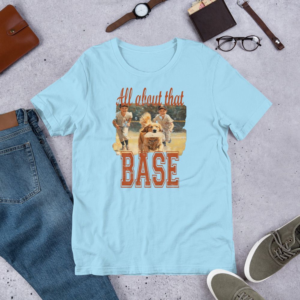 That Base (Front Only) Distressed Look Unisex t-shirt