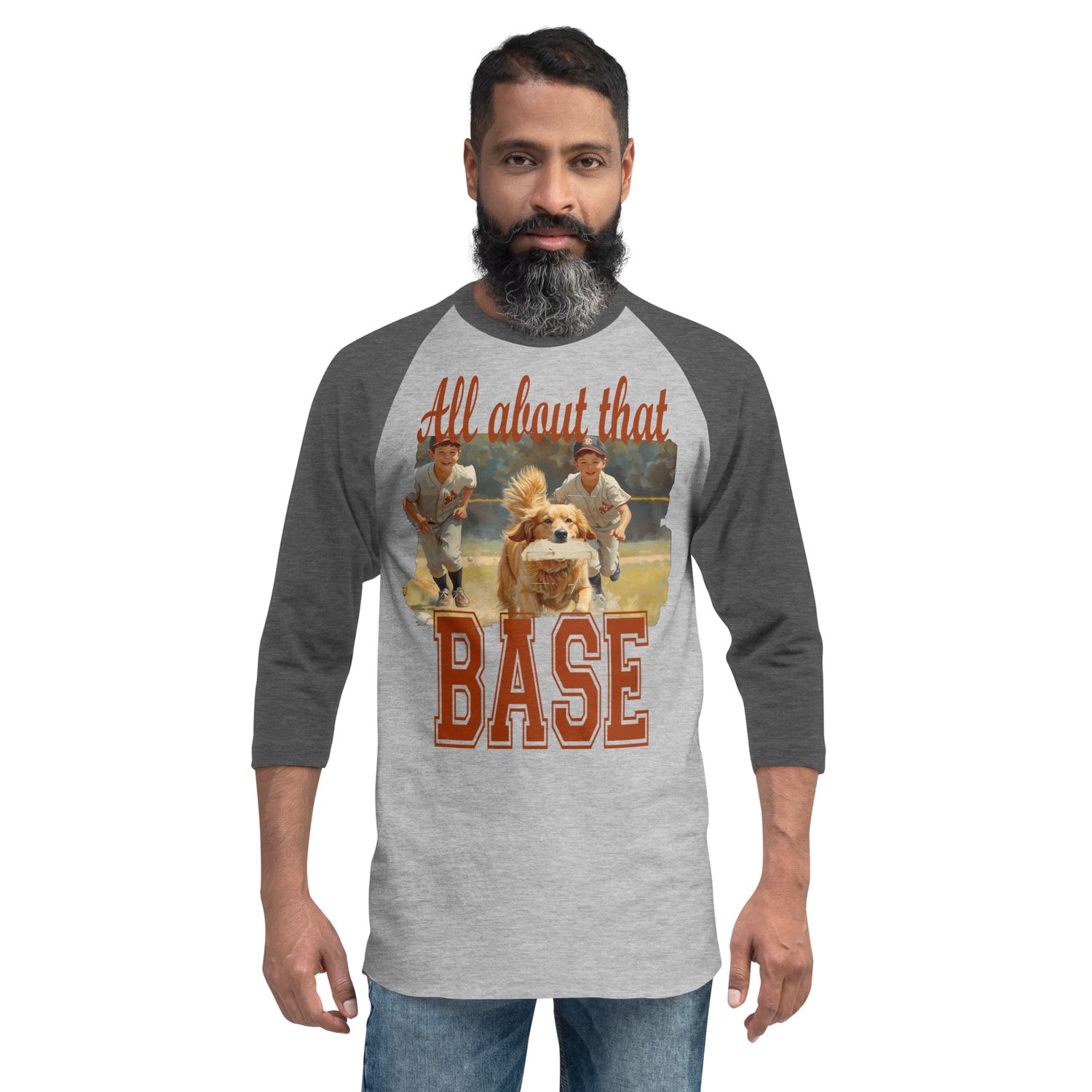 That Base 3/4 sleeve raglan shirt