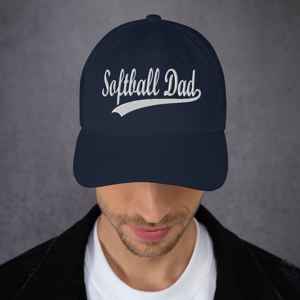 Softball Dad Embroidered Dad hat