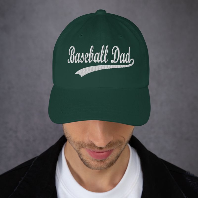 Baseball Dad Embroidered Dad hat