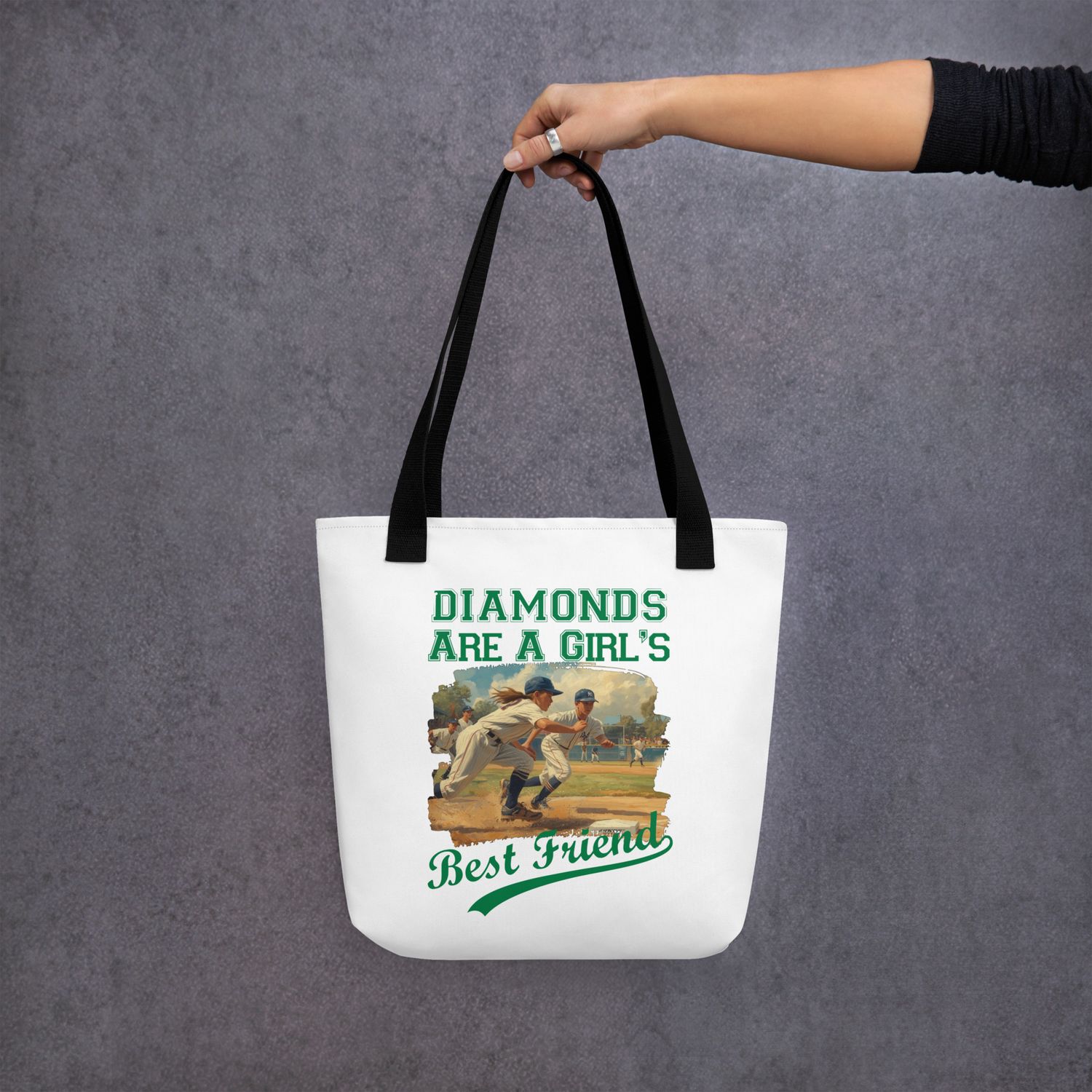 Diamonds - Girl Tote bag
