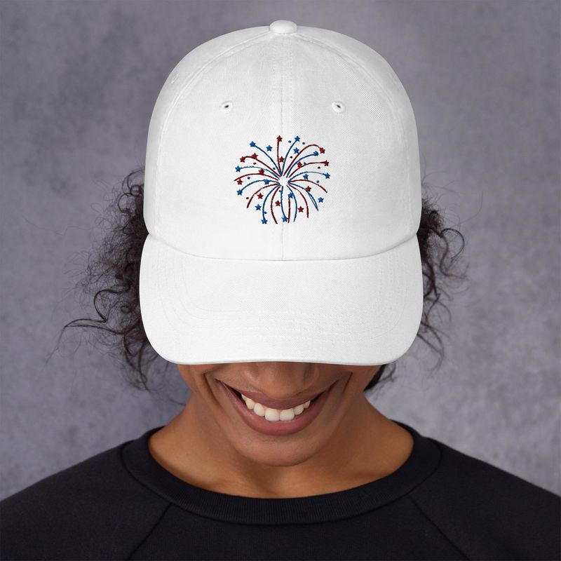 USA Fireworks Dad hat