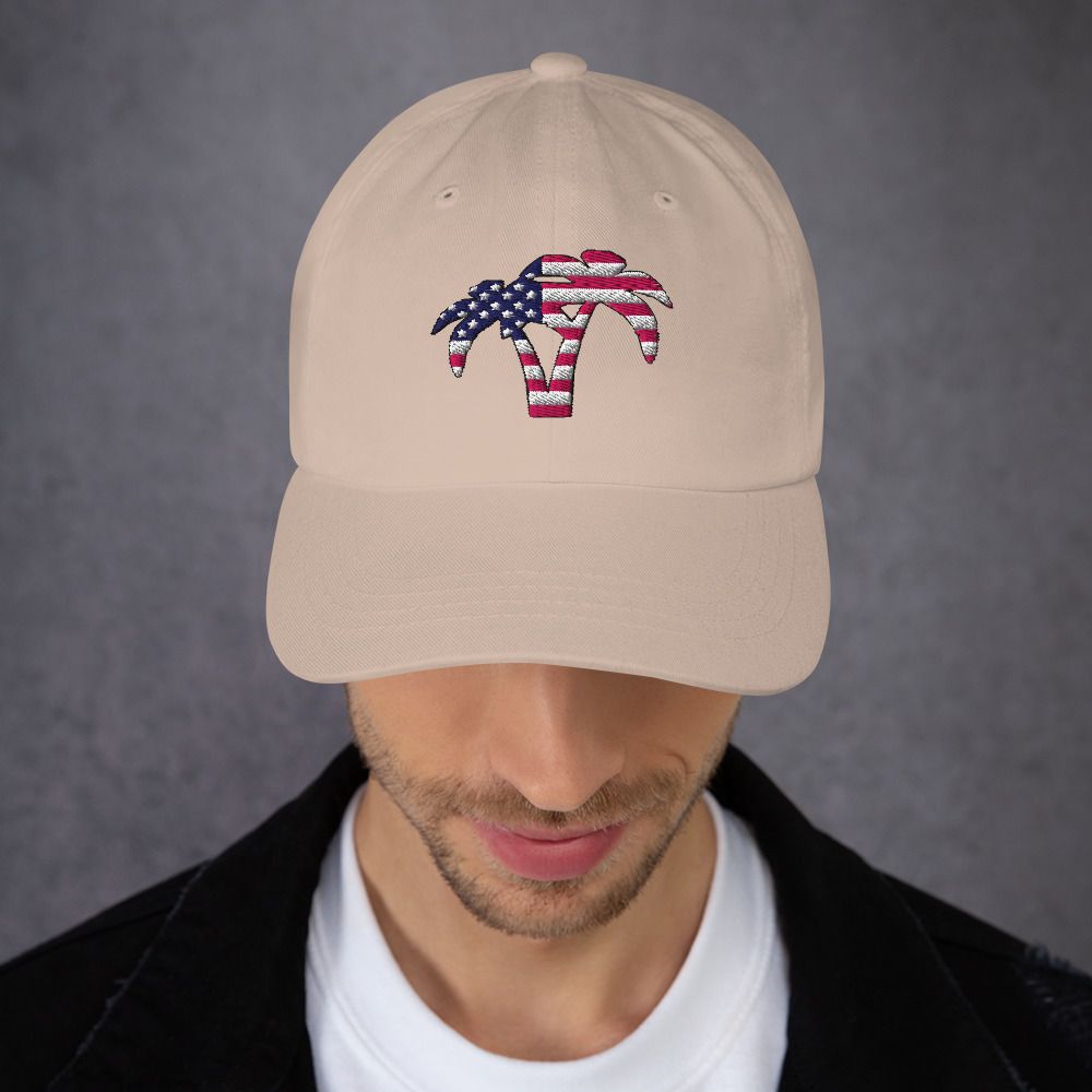 USA Palm Dad hat