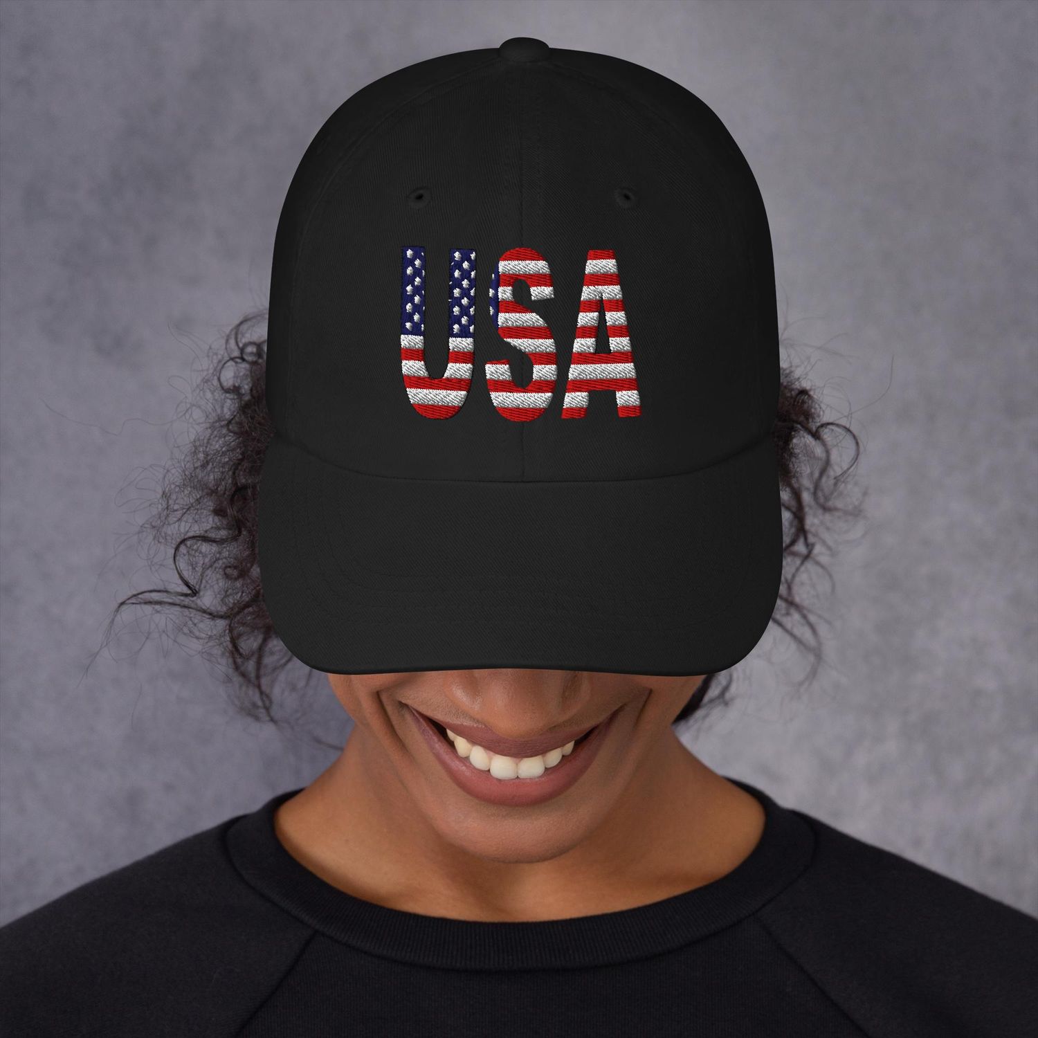 USA Flag Dad hat
