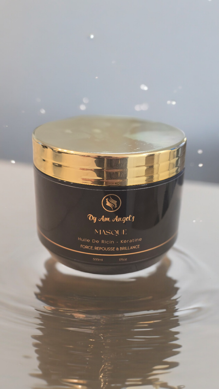 KIT SHAMPOING ET MASQUE HUILE DE RICIN, KERATINE