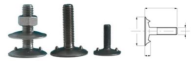 Nyloc mutteri M10- INOX A4