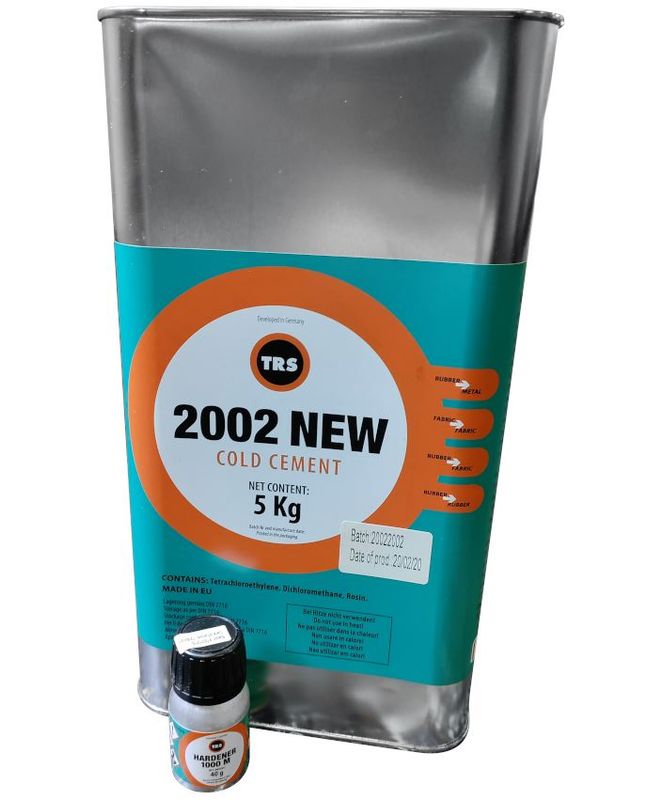 Vulkanointiliima TRS 2002 5 kg + kovetin M 200g