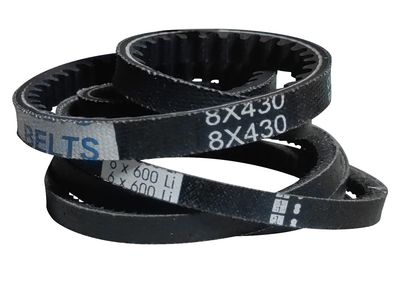 8mm ja 6mm kiilahihnat