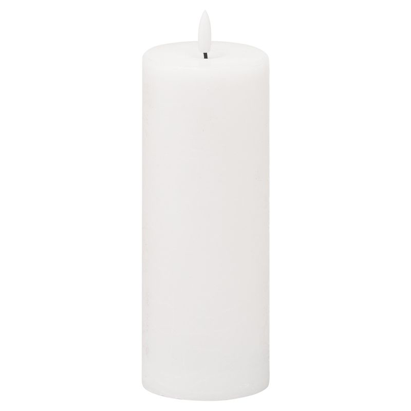 Luxe Collection Natural Glow 3x8 LED White Candle