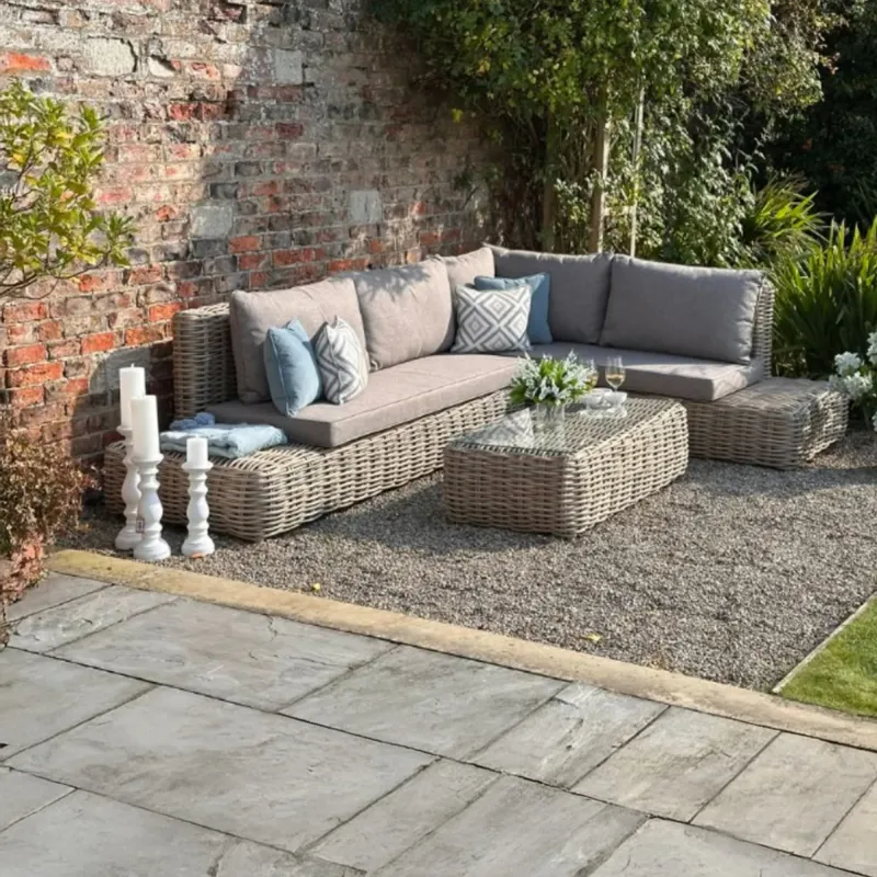 Amalfi Collection Outdoor Large Corner Set Amalfi Collection Outdoor Large Corner Set