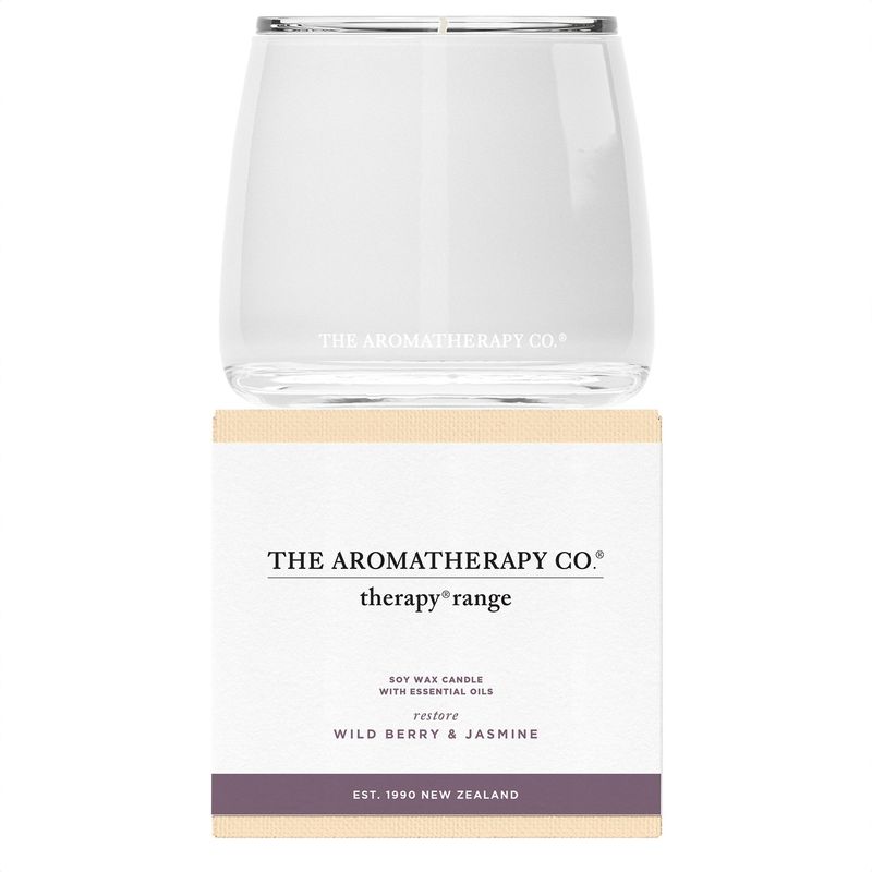 260g Restore Therapy Candle - Wild Berry & Jasmine