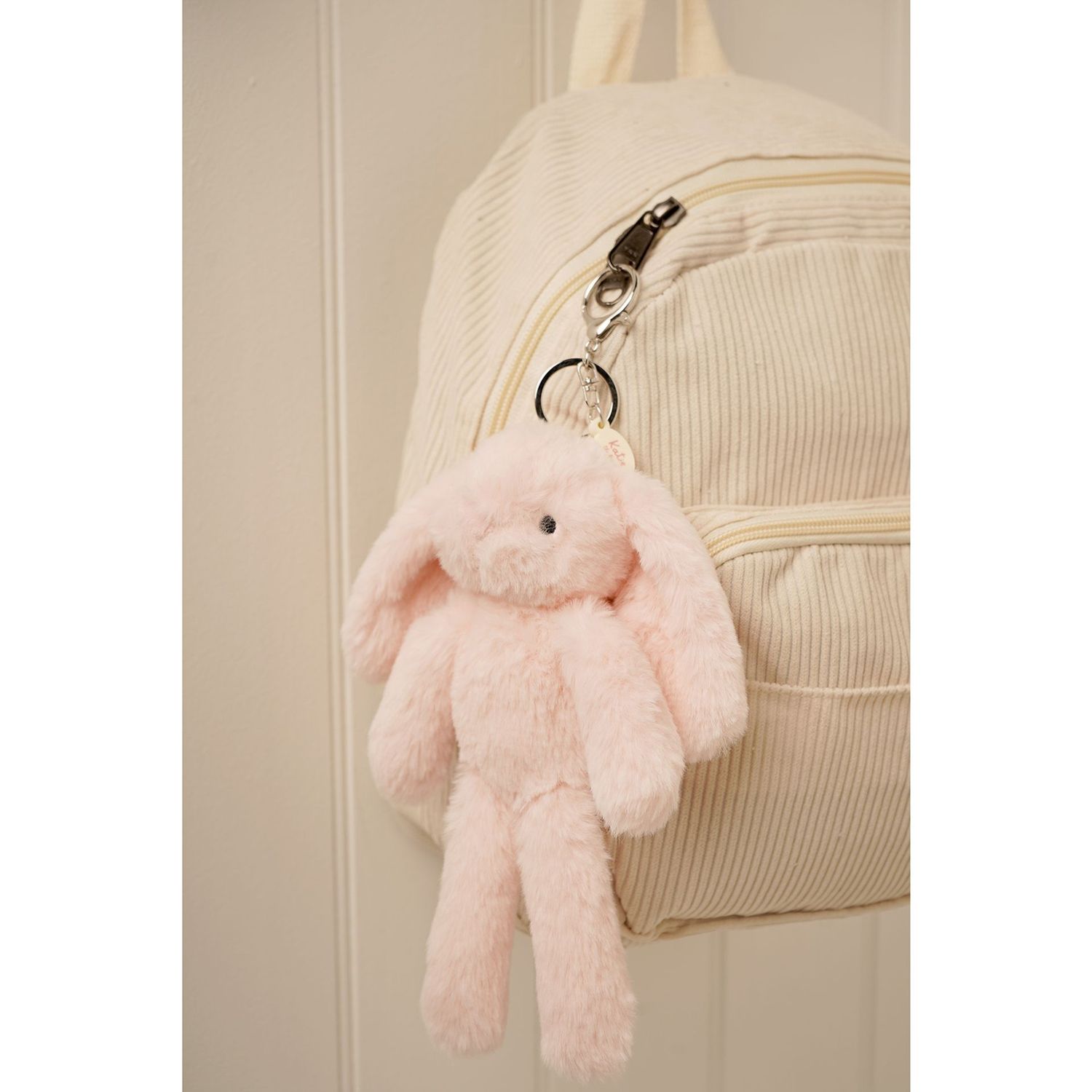 Softies - Katie The Plush Light Pink Bunny Keyring
