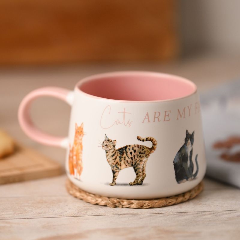 The Wildlife by Ling Designs Ceramic Mug "Cats Are My Favourite People"