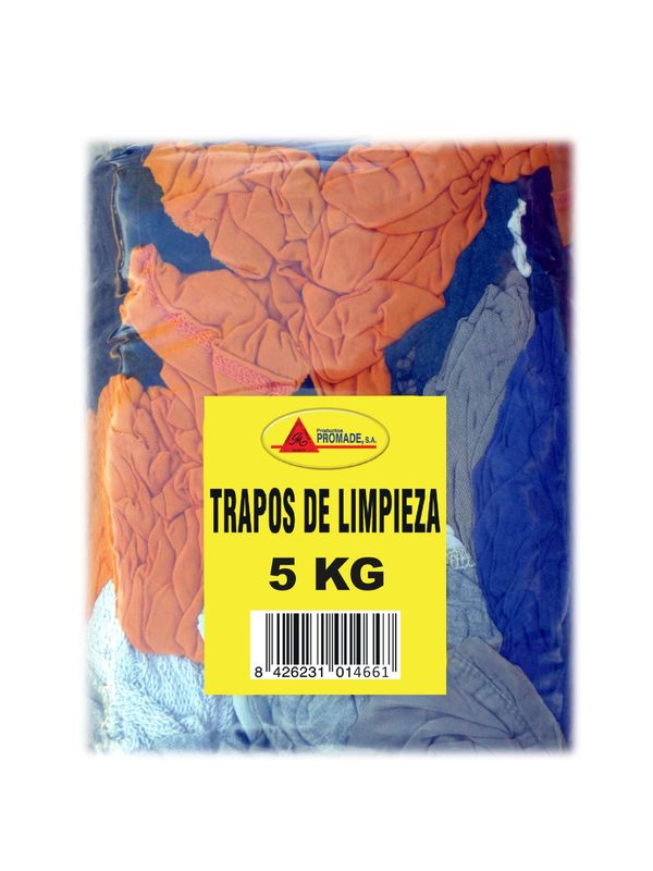 TRAPOS DE LIMPIEZA 25 KG